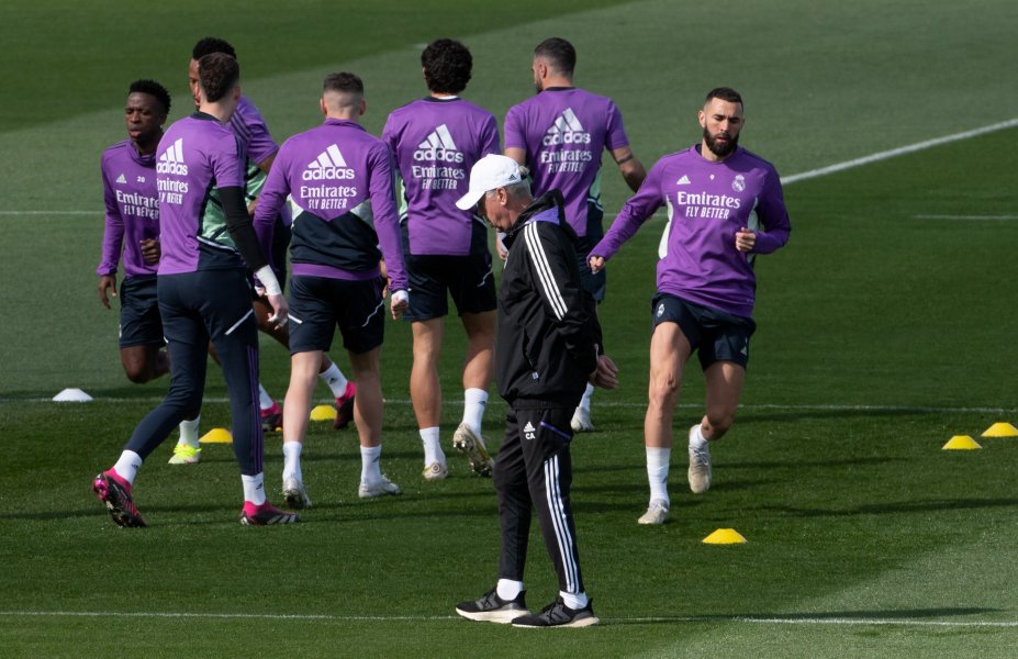 Пресконференция и тренировка на Реал Мадрид преди Ел Класико1