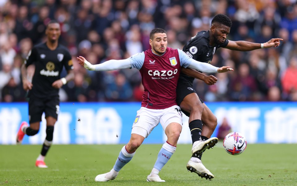 Астън Вила - Борнемут, Висша лига