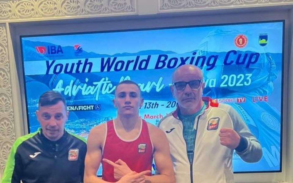 Страхотен Викторио Илиев на финал за Световната купа по бокс в Будва
