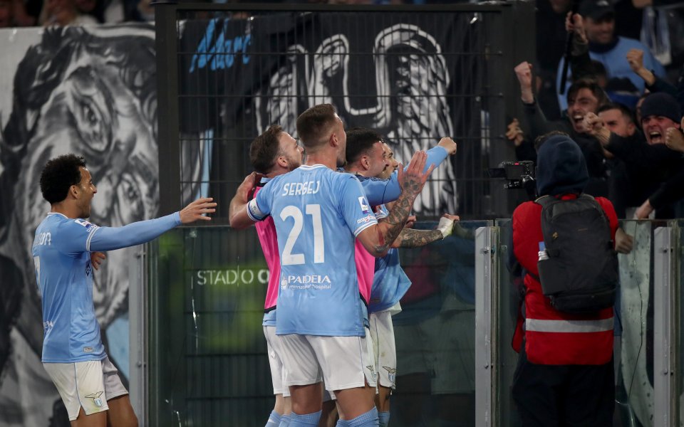 Лацио триумфира в Дерби дела Капитале“ над Рома с 1:0.