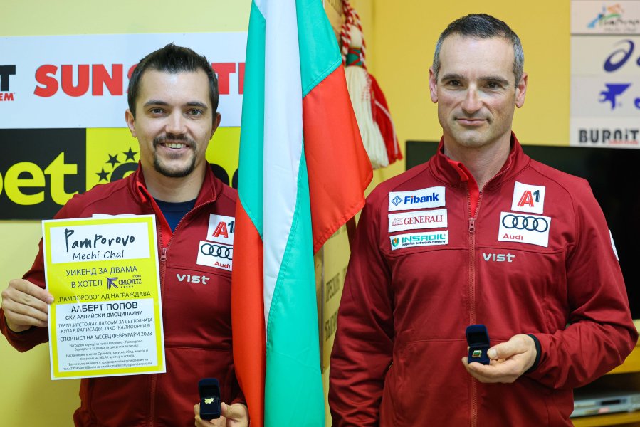 Алберт Попов и Ивайло Борисов са спортист и треньор на1