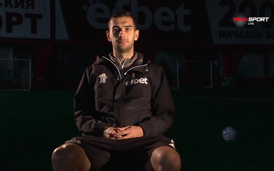 Голмайсторът на ЦСКА 1948 - Ивайло Чочев, говори в предаването