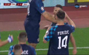 Хърватия - Уелс 1:0 /първо полувреме/