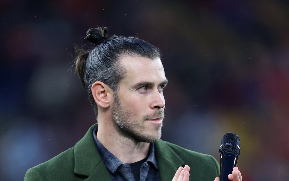 Гарет Бейл се появи на Кардиф Сити Стейдиъм преди старта