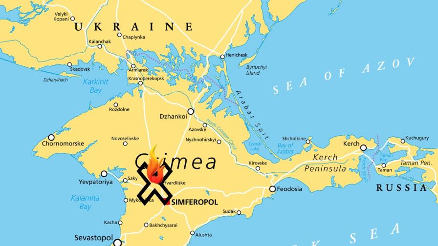 Руски канал: Крим е ударен с нов модел украинска ракета