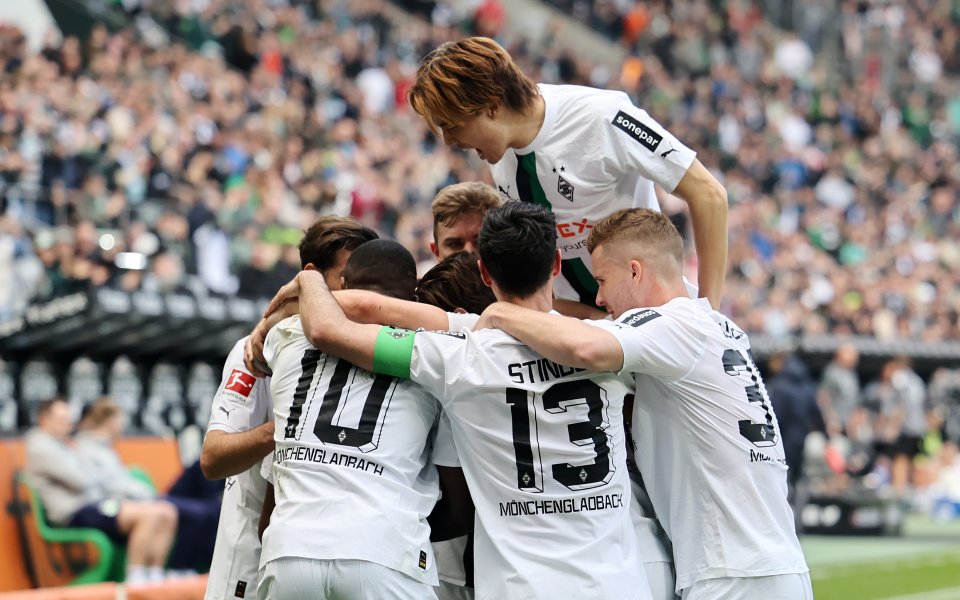 Борусия Мьонхенгладбах победи Волфсбург с 2:0 в мач от 27-ия