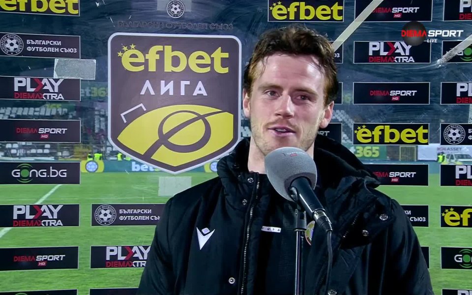 Тобиас Хайнц бе избран за Играч на мача Славия –