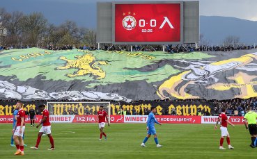 Истинско изкуство: Феновете на Левски спряха дъха с величествената си хореография срещу ЦСКА