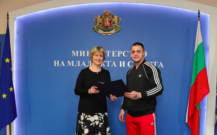 Весела Лечева се срещна с шампиона Карлос Насар и Божидар Андреев