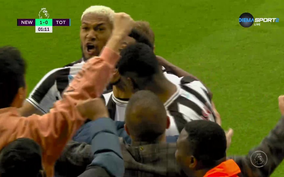 Срещата започна вихрено за джордитата, които притиснаха опонента още с