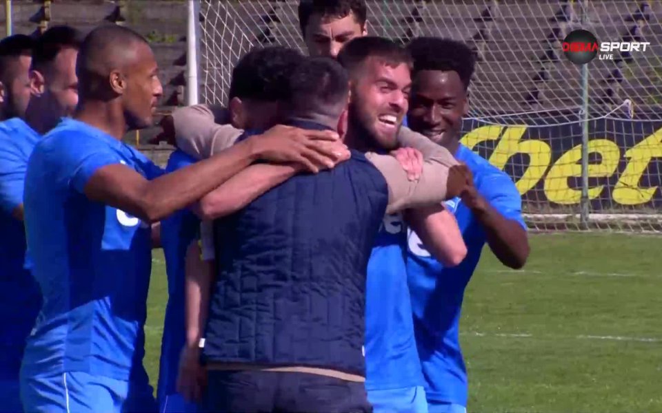 Спартак Плевен победи Спортист Своге с 3:0 в двубой от