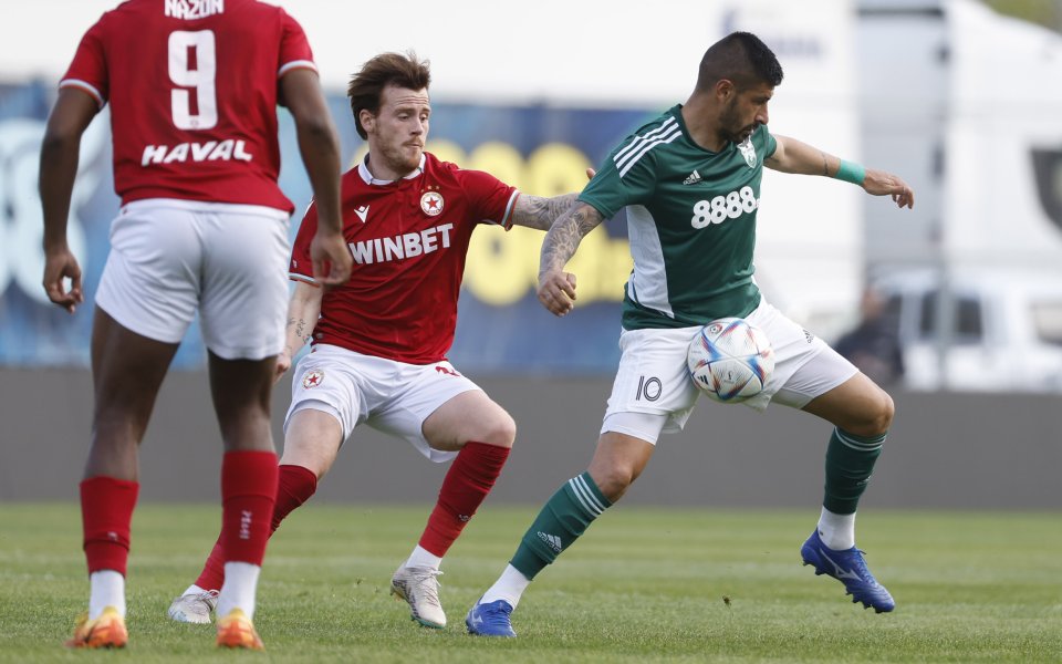 Тобиас Хайнц изигра отличен мач за ЦСКА при успеха с