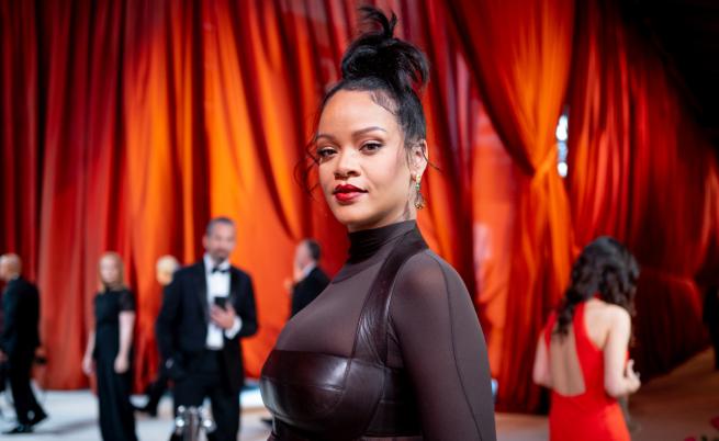 Rihanna goes goth ballerina in tutu and tights for A$AP Rocky birthday date