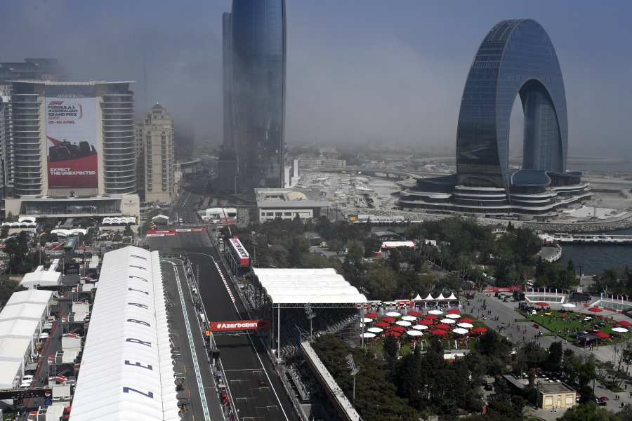 Формула 1 Гран При на Азербайджан квалификация1
