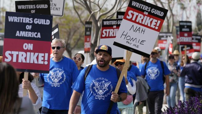  Ефективната стачка е проведена от едни от най-добре платените служащи в Холивуд 