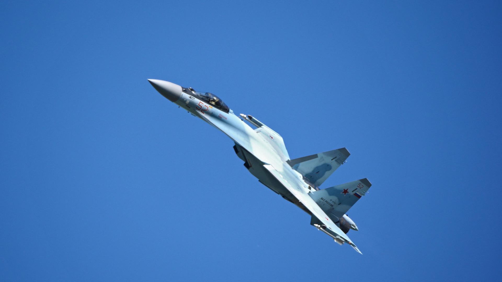 Украинските военновъздушни сили са свалили руски изтребител Су 35 днес сутринта