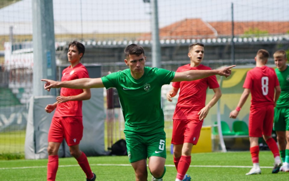 В шампионски стил Лудогорец U15 надви ЦСКА с 2:0. След