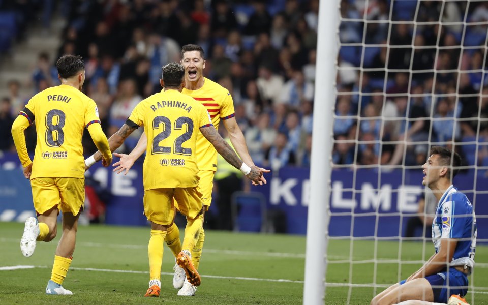 Еспаньол - Барселона 2:4 / Ла Лига, 34-и кръг, 14.05.2023 г. - БГНЕС