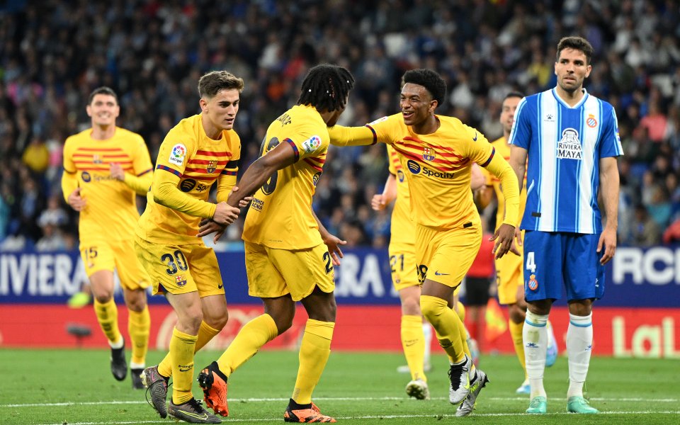 Еспаньол - Барселона 2:4 / Ла Лига, 34-и кръг, 14.05.2023 г. - втора от Getty