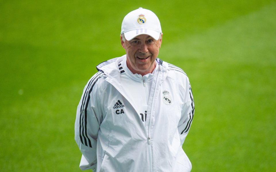 Старши треньорът на Реал Мадрид Карло Анчелоти заяви, че само