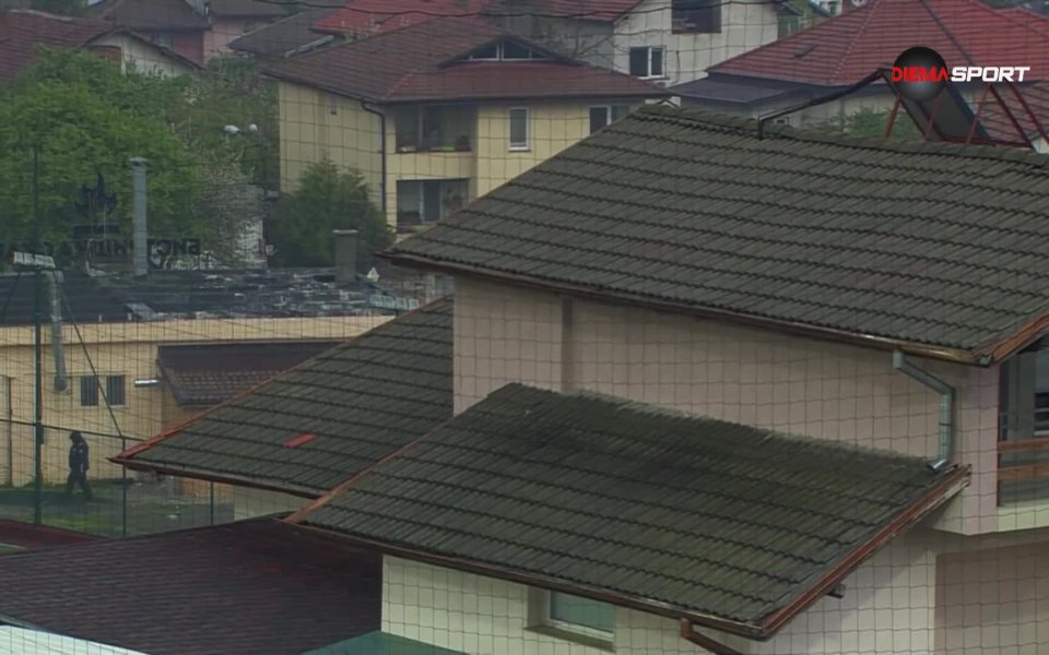 Любопитен момент се получи по време на мача между ЦСКА