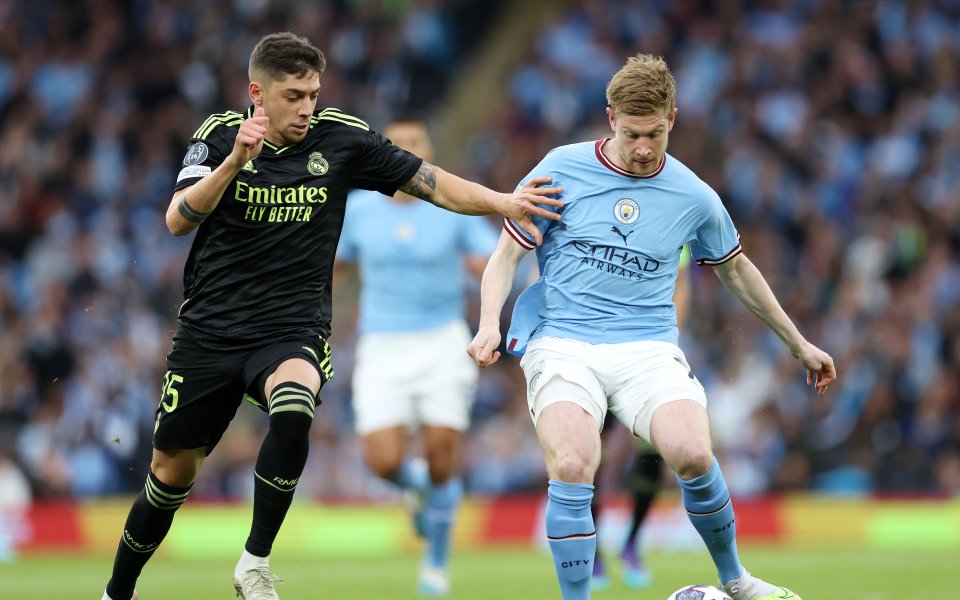 Манчестър Сити и Реал Мадрид играят при резултат 0:0 в