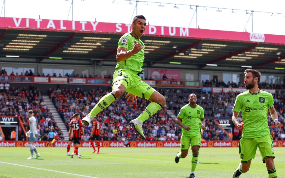 Манчестър Юнайтед победи Борнемут с минималното 1:0 в мач от предпоследния 37-и