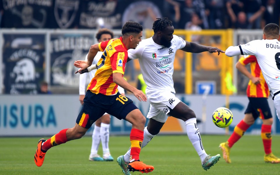 Лече и Специя завършиха 0:0 в среща от 36-ия кръг