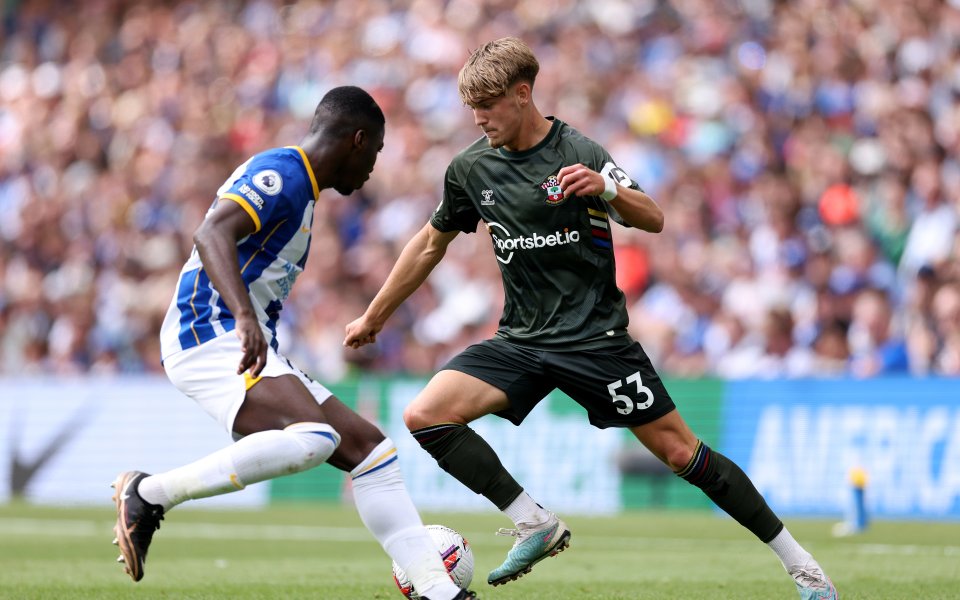 Брайтън - Саутхемптън, Висша лига