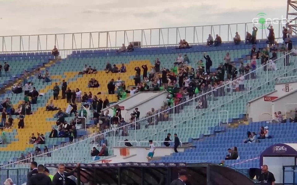 Кайо Видал откри резултата за Лудогорец срещу ЦСКА 1948 в