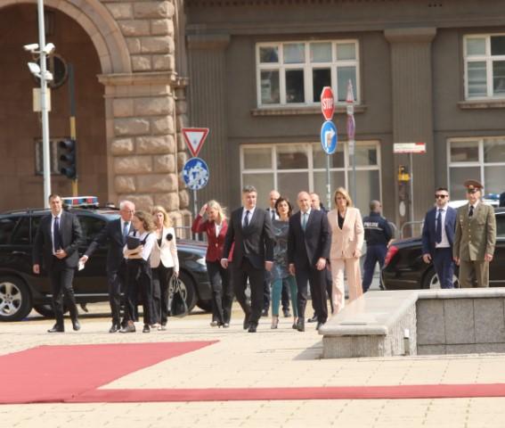 Президентът на Хърватия Зоран Миланович на посещение у нас