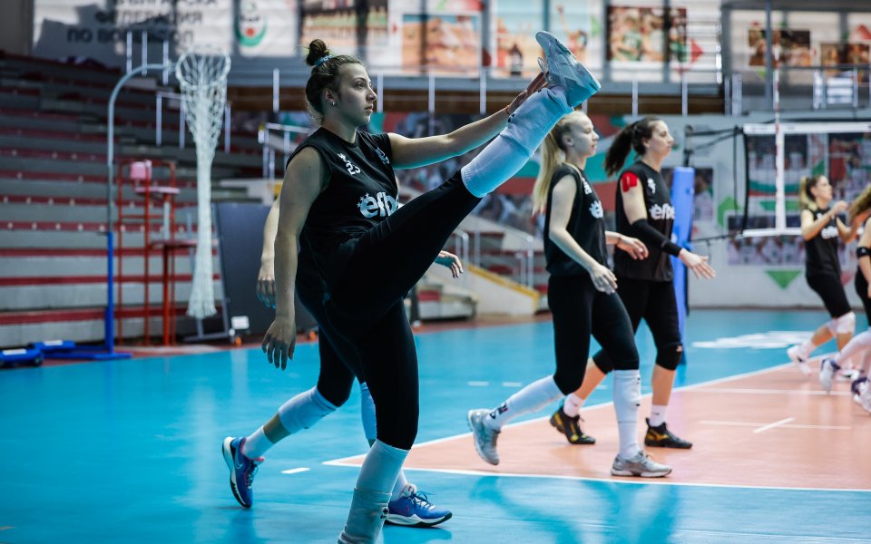 Тренировка на националния отбор по волейбол-жени, 26.05.2023 г.