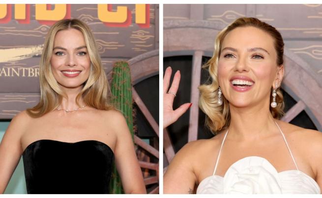 Звездни красавици: Скарлет Йохансон и Марго Роби впечатлиха на премиерата на 