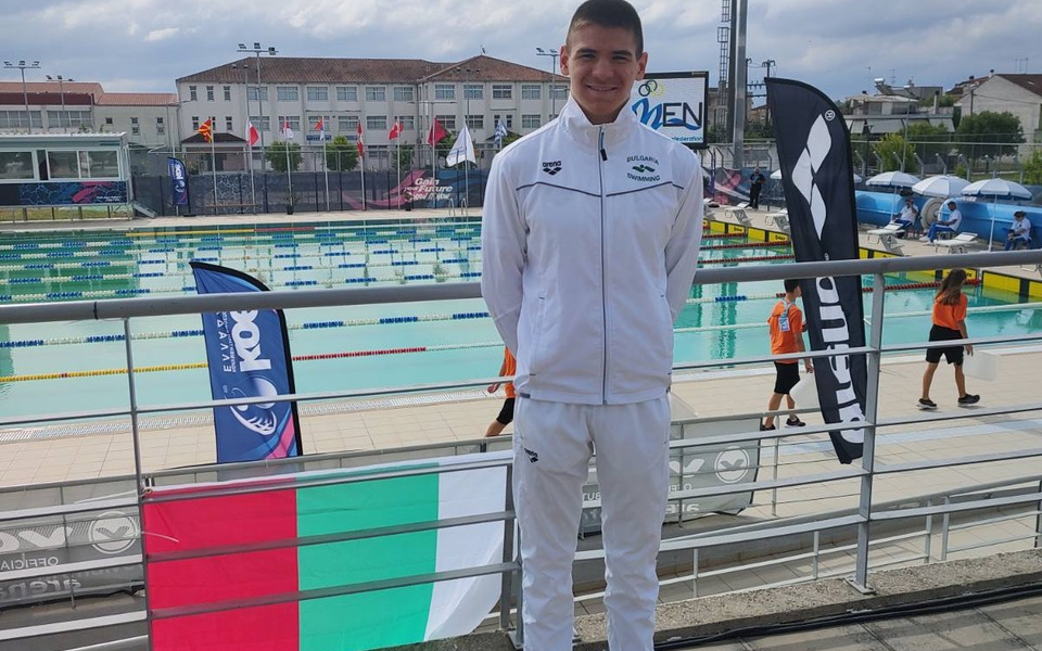 Личен рекорд за Дейвид Найденов на Mediterranean Swimming Cup