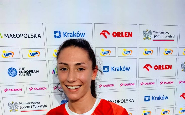 Кристина Николова на финал в турнира по кикбокс от Европейските игри в Полша