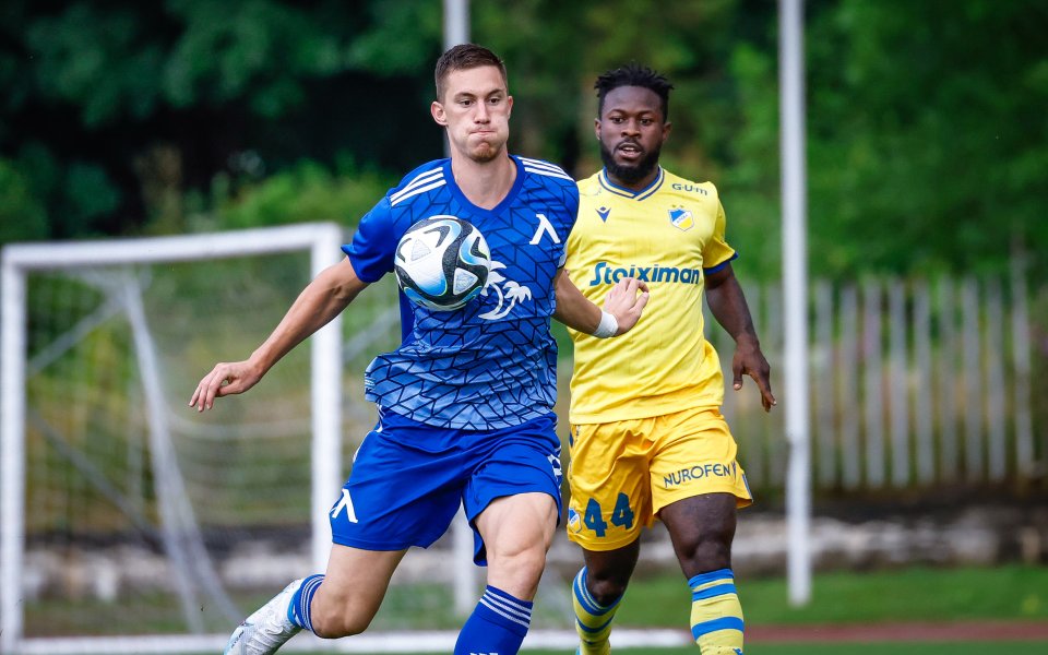 Капитанът на Левски в контролата срещу АПОЕЛ Никозия - Андриан