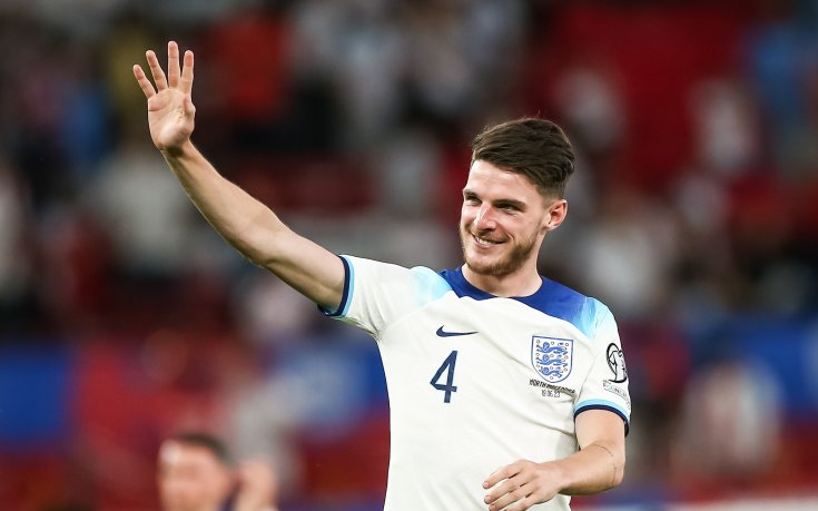 Деклан Райс ще изведе Англия с капитанската лента