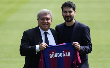 Новото попълнение на Барселона Илкай Гюндоган бе представен пред медиите