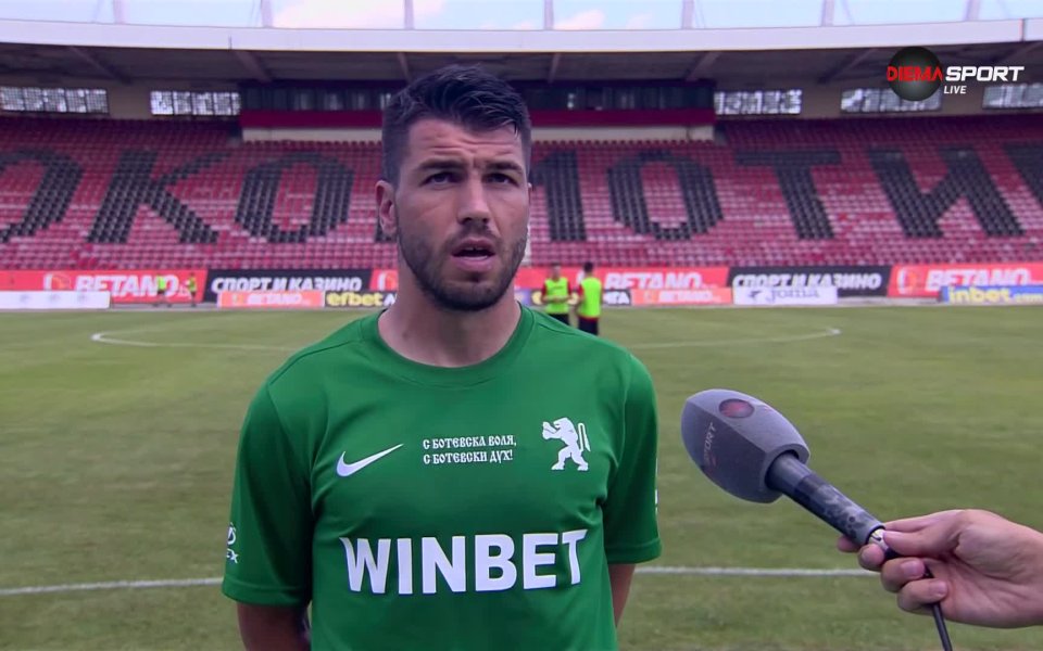 Един от новите в Ботев Враца – Стефан Велев, говори