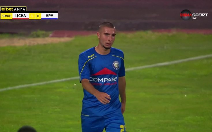 ЦСКА - Крумовград 1:0 /първо полувреме/