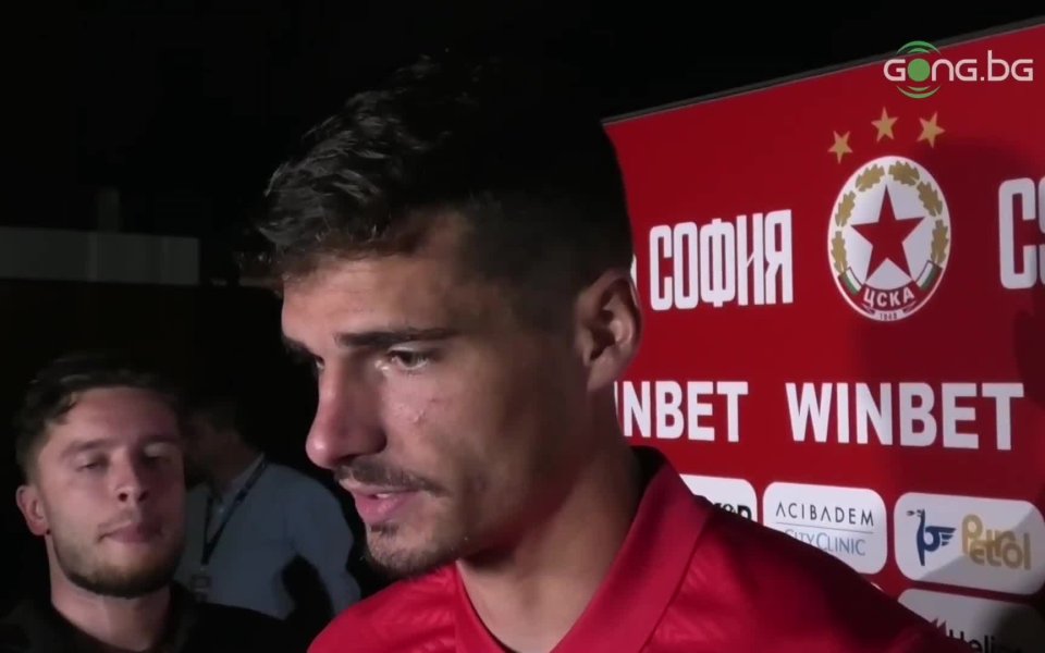 Защитникът на ЦСКА Мено Кох обяви след срещата с Крумовград,