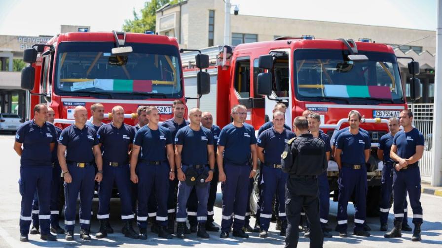 България изпраща втори екип от огнеборци в Гърция