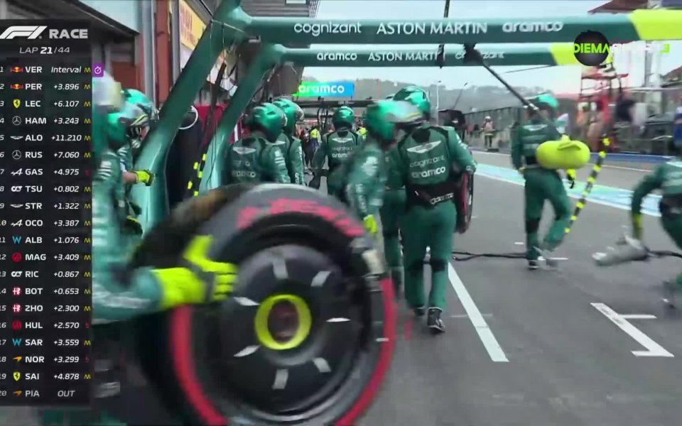 През уикенда се проведе състезанието от Формула 1 на Спа.