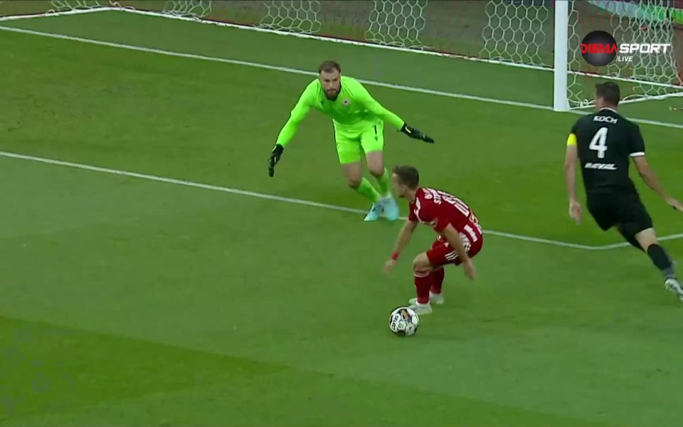 ЦСКА губи с 0:1 от Сепси след първите 45 минути