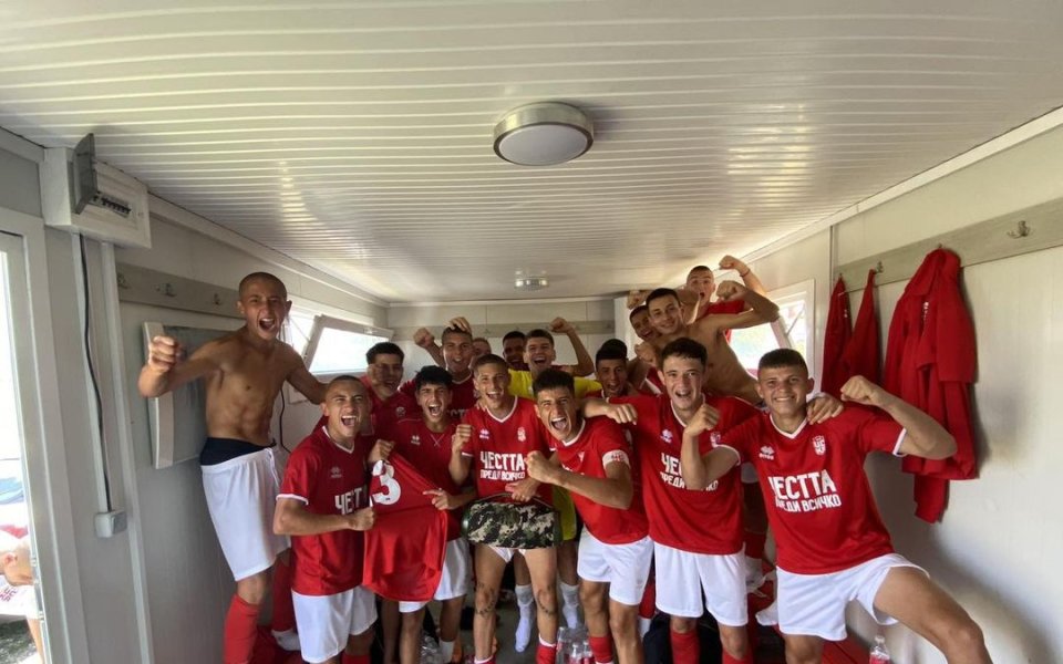 ЦСКА 1948 победи Лудогорец при юношите до 17 години. В