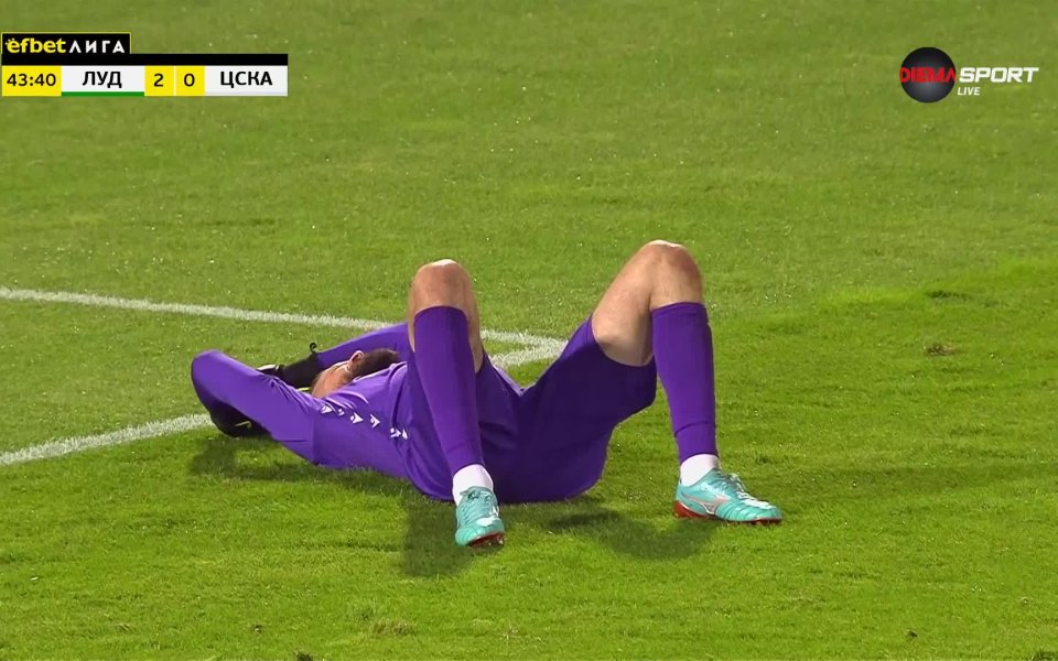Вратарят на ЦСКА - Густаво Бусато, получи нов тежък удар