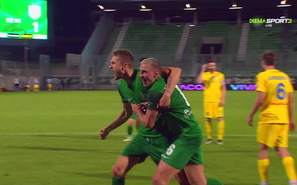 Лудогорец продължи да атакува и да бъде изключително опасен в