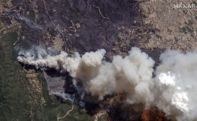 Заради пожарите: Фините прахови частици в Гърция са десет пъти над нормата