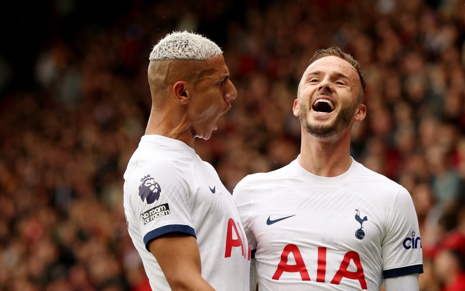 Тотнъм победи с 2:0 Борнемут като гост на Виталити“ и