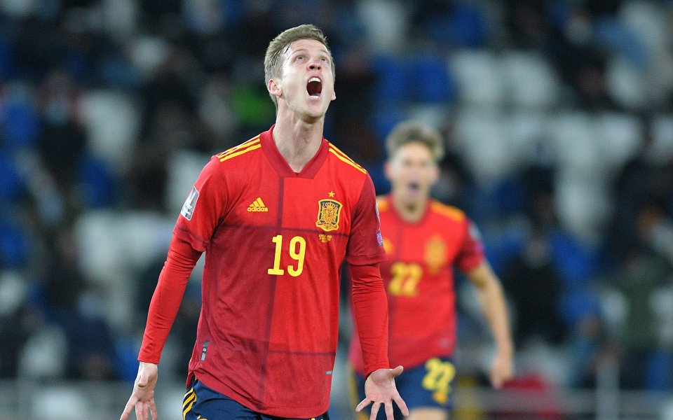 Отборът на Испания записа разгромна победа при визитата си на